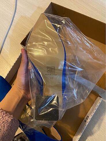 38 Beden mavi Renk süet ayakkabı