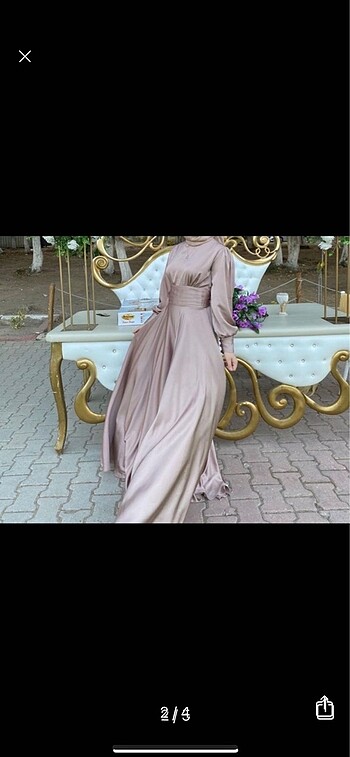 Diğer Nikah tesettürlü elbise