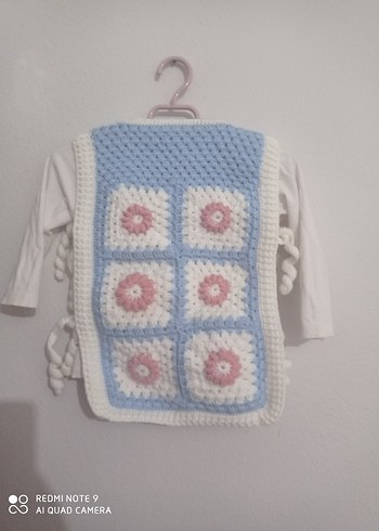 Kız Çocuk Örgü yelek - Görsel 2