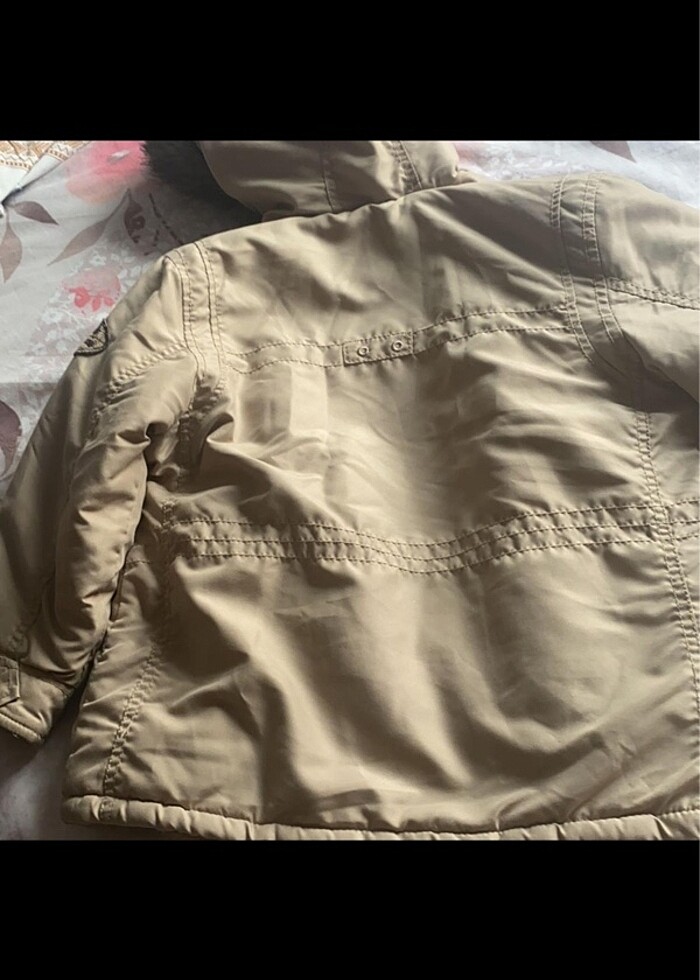 Çocuk içi yünlü mont - Görsel 3