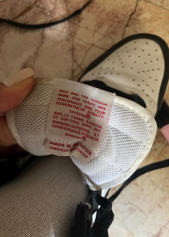 Nike Nike Dunk High Retro Siyah Beyaz Spor Ayakkabı