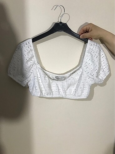 Pull and bear kısa bluz