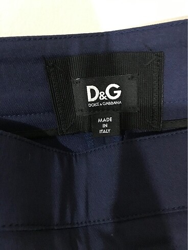 44 Beden lacivert Renk orijinal dolce gabbana kumaş pantolon