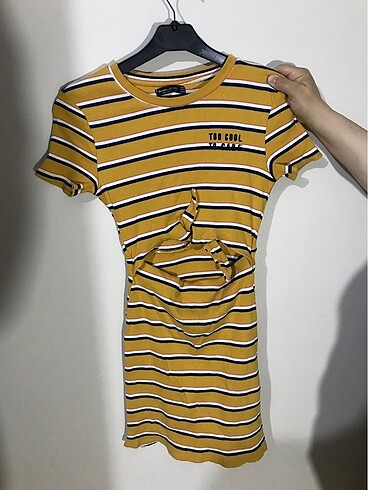 bershka mini elbise