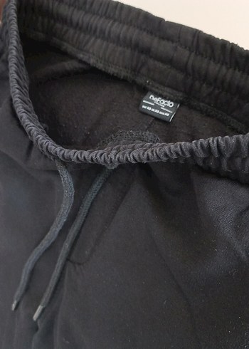 Erkek Siyah Rahat Outdoor Eşofman Altı