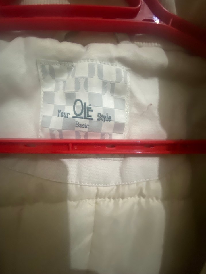 Kadın bej rengi Fermuarlı kaban - Görsel 2