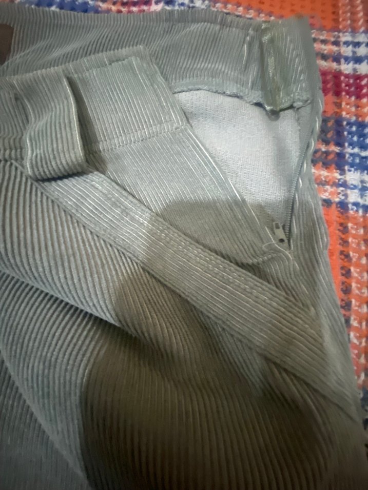 vizon rengi kadife  etek - Görsel 4