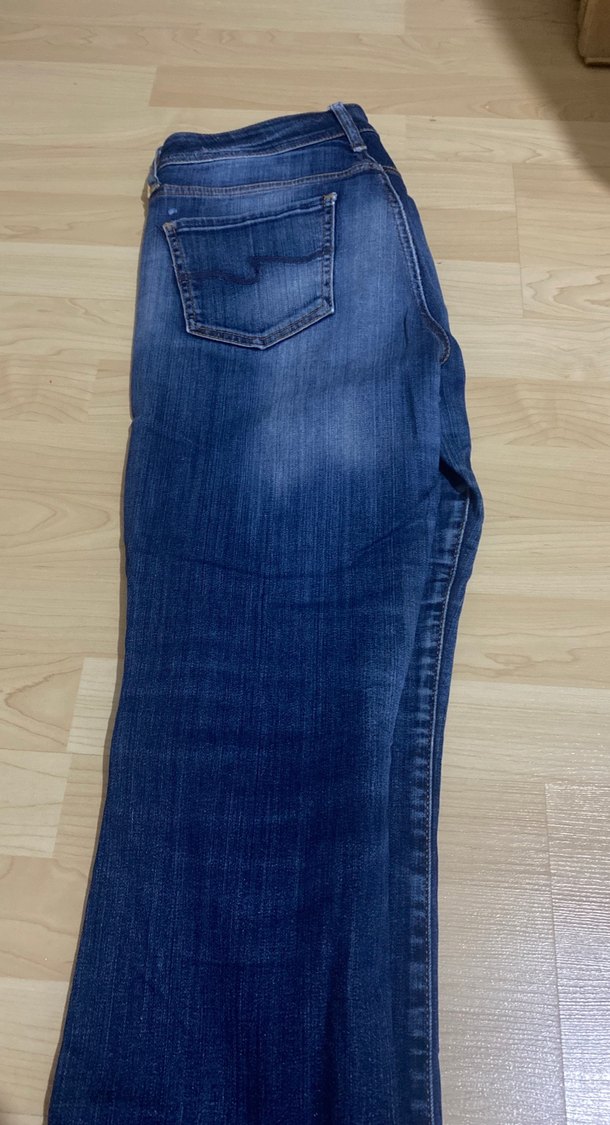 Kadın Lacivert  jean Pantolon - Görsel 4