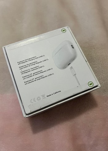 Apple Airpods Pro 2. Nesil Beyaz yepyeni - Görsel 5