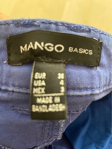 s Beden mango pantolon