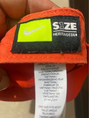  Beden Nike şapka