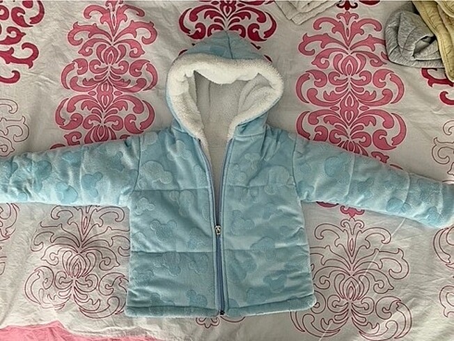 Bebek peluş mont