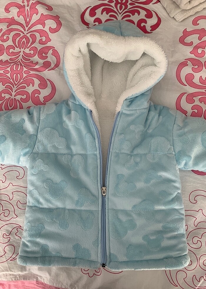 Bebek peluş mont - Görsel 2