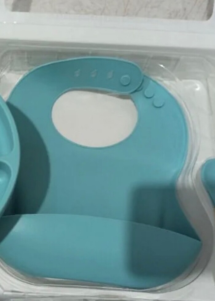 Oioi silikon önlük - Görsel 3