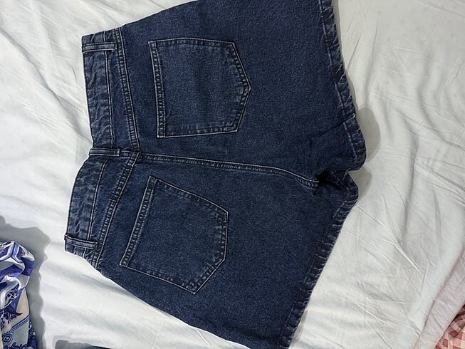 Jean -kot  şort - Görsel 5