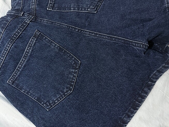 Jean -kot  şort - Görsel 7