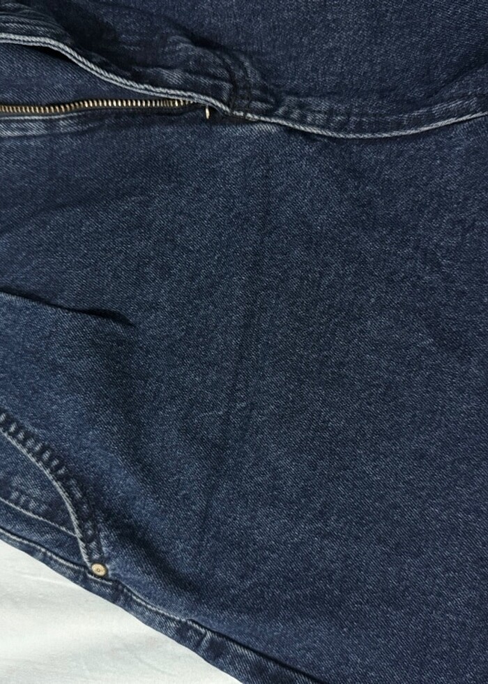 Jean -kot  şort - Görsel 3