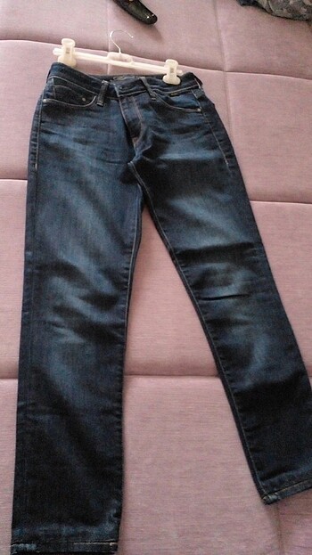 28 Beden lacivert Renk Kot pantolon