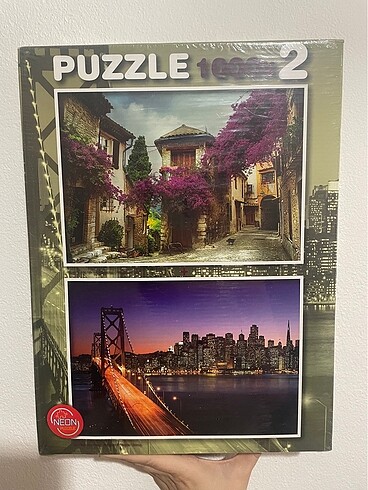 Puzzle 1000+1000 parça