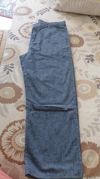 İnce keten pantalon 