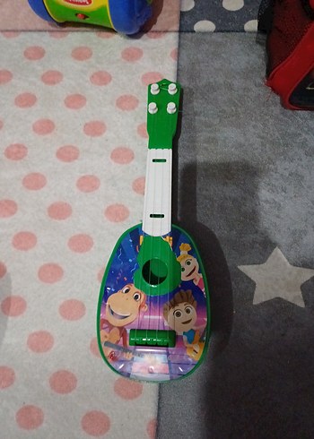 Renkli Çocuk Müzik Oyuncağı Gitar