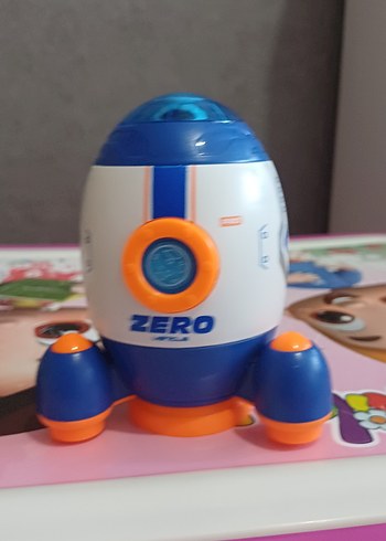 Renkli Mavi Eğitim Oyuncağı Roket - Görsel 2