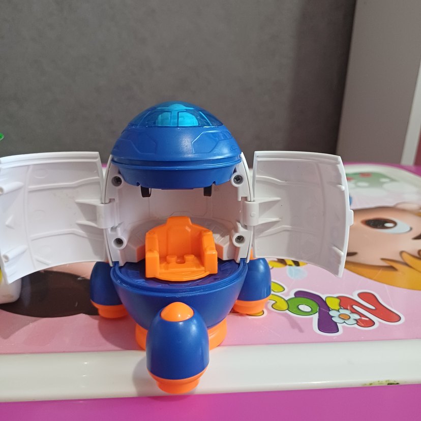 Renkli Mavi Eğitim Oyuncağı Roket - Görsel 3