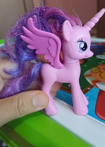 Mor Kanatlı Unicorn Figür - Görsel 2