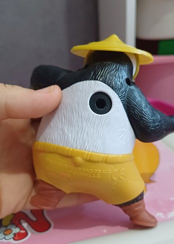 Sarı Şapkalı Panda Aksiyon Figürü - Görsel 3