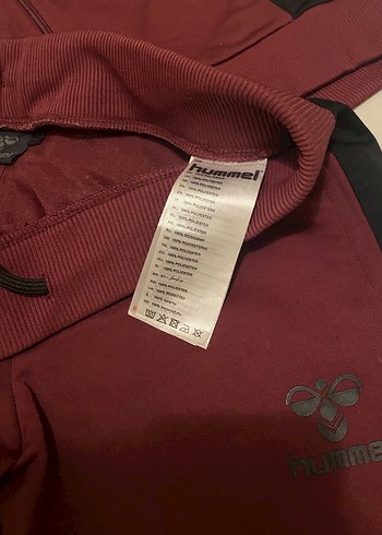 Bordo Fermuarlı Kadın Eşofman Takımı - Görsel 2