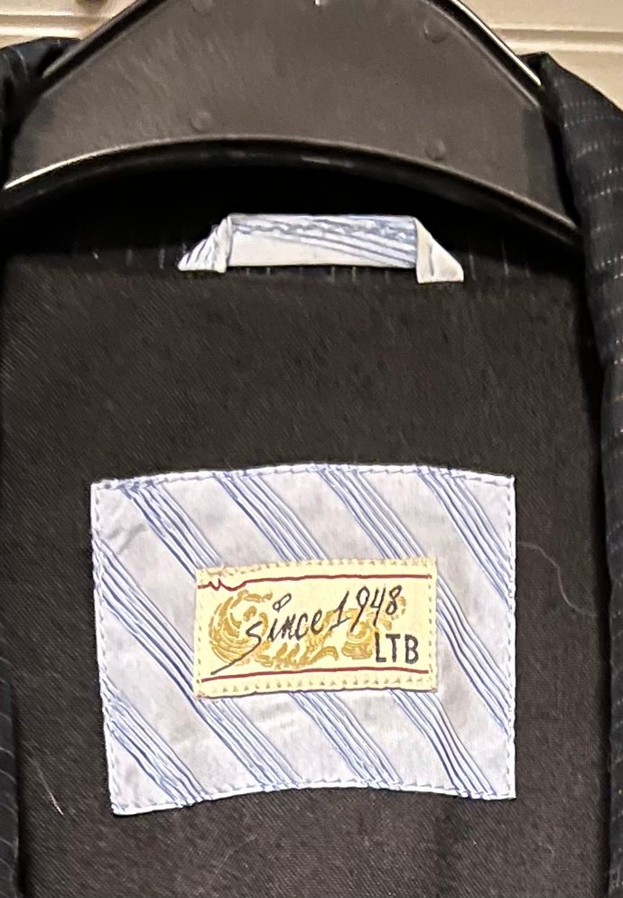 Düğmeli Çizgili Blazer Ceket - Görsel 3