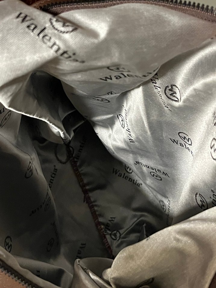 Kahverengi Deri Kadın Omuz/Sırt Çanta - Görsel 4