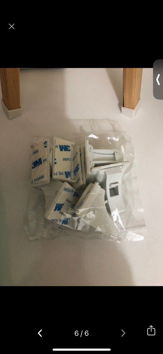 babyJem Beyaz Mıknatıslı Dolap Kilidi - Görsel 5