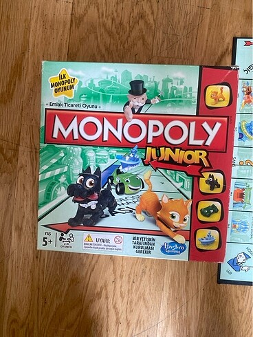 Monopoly Kutu Oyunu +5 yaş
