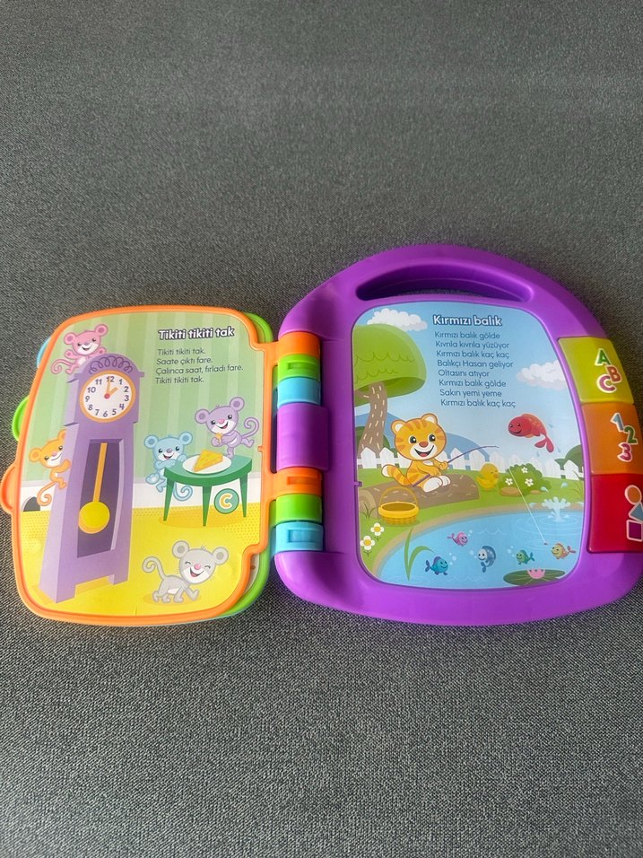 Fisherprice Renkli Eğlenceli Hikayeler Eğitim Oyuncağı - Görsel 4