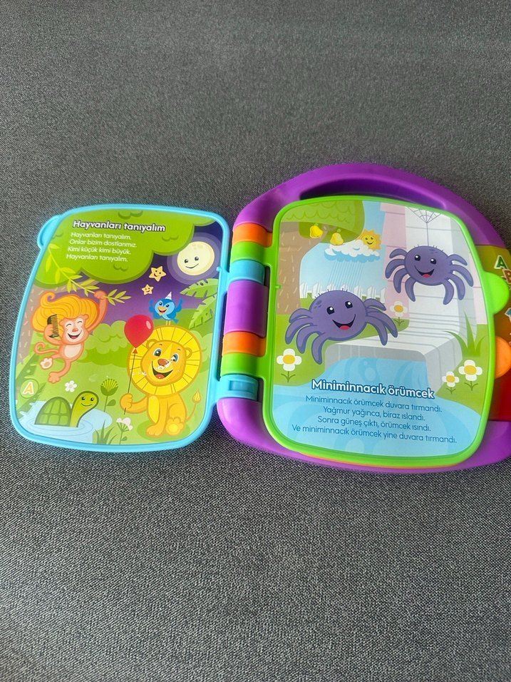 Fisherprice Renkli Eğlenceli Hikayeler Eğitim Oyuncağı - Görsel 2