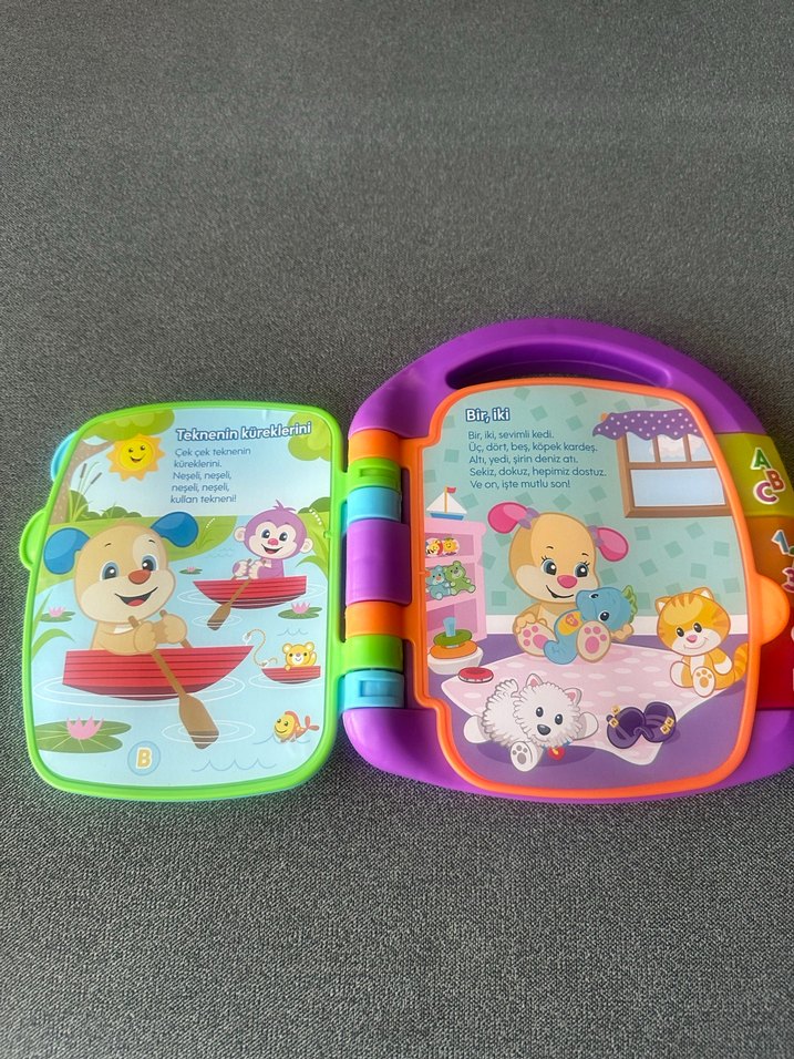Fisherprice Renkli Eğlenceli Hikayeler Eğitim Oyuncağı - Görsel 3