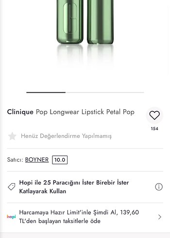 Clinique Clinique Pastel gül kurusu Ruj