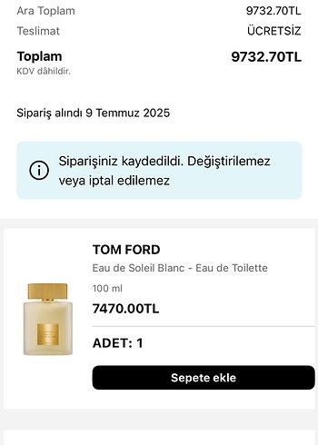 Tom Ford kadın parfümü - Görsel 5