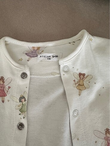 Yenidoğan Beden Atelier babbi bebek tulumu