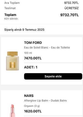 Nars afterglow lip balm - Görsel 6