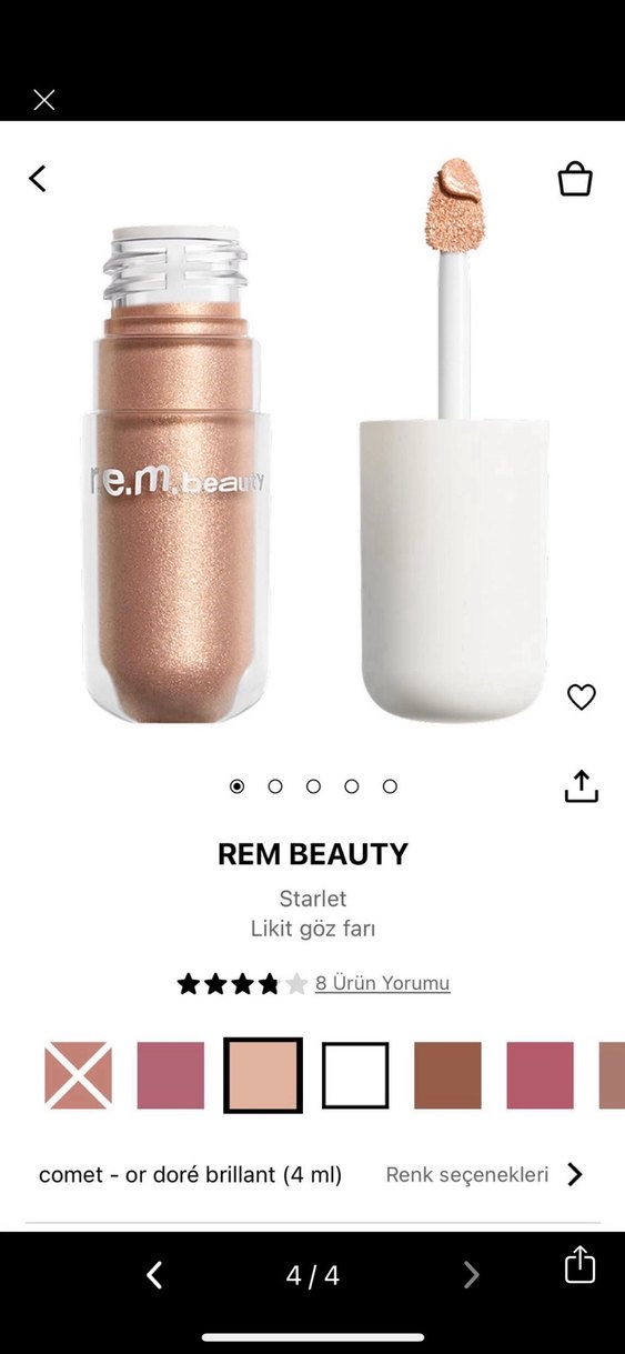 Sephora Bej Renkli likit far - Görsel 3