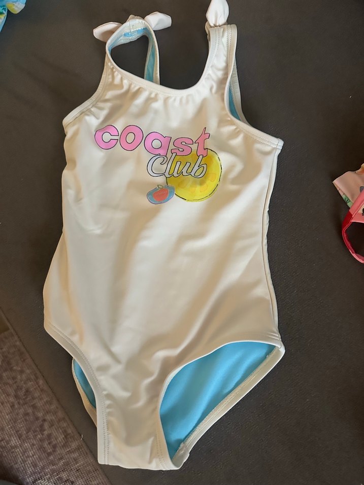 Marks & Spencer 2'li Limon Desenli Kız Mayo - Görsel 5