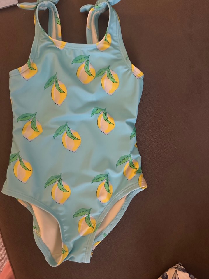 Marks & Spencer 2'li Limon Desenli Kız Mayo - Görsel 2