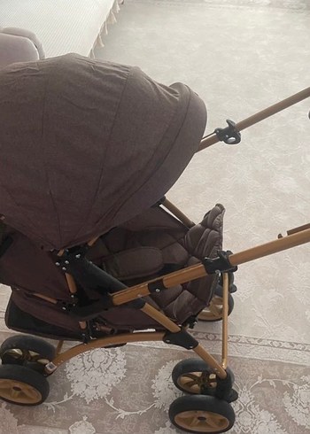 Koyu Kahverengi Bebek Arabası - Görsel 2