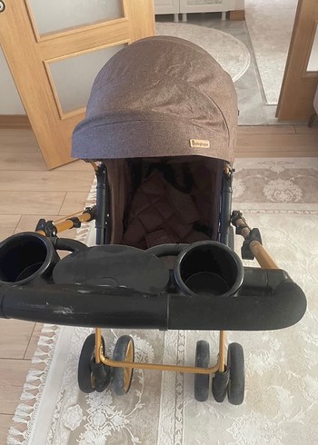 Koyu Kahverengi Bebek Arabası - Görsel 3
