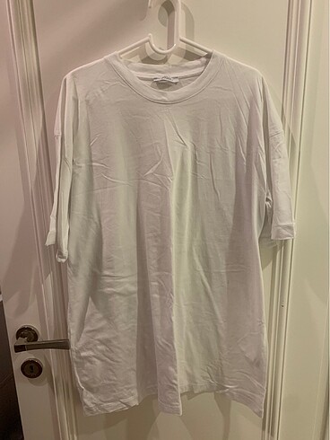 Beyaz oversize tişört