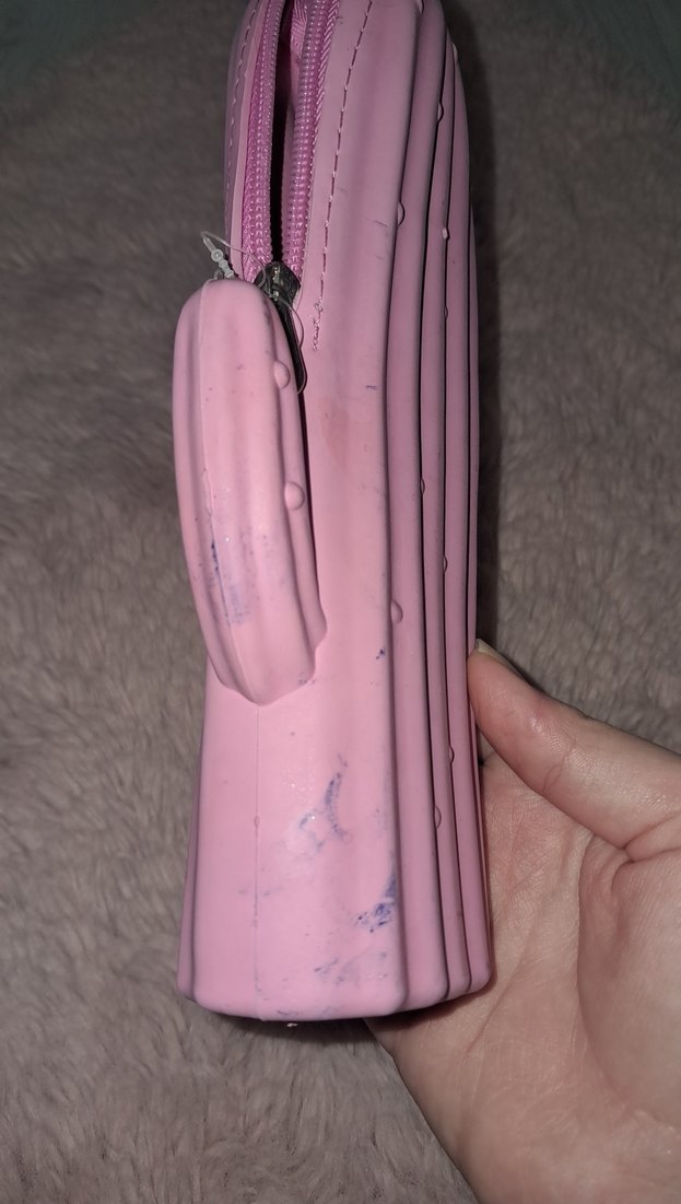 Pembe Kaktüs kalemlik - Görsel 3