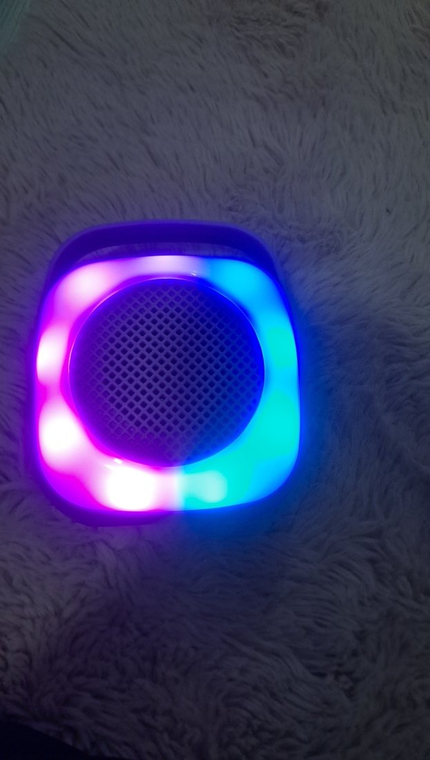 Pastel Mor Bluetooth Hoparlör - Görsel 2