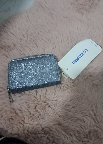 Fermuarlı Gri Kadın Cüzdanı - Görsel 2